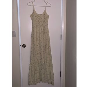 Long yellow Urban Outfitters dress